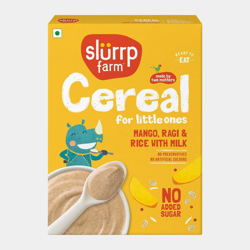 Slurrp Farm Mango, Ragi & Rice Cereal